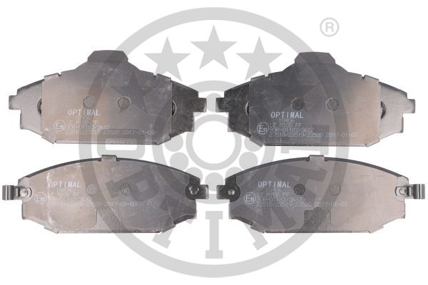 Тормозные колодки дисковые BOSCH арт. BP-10406