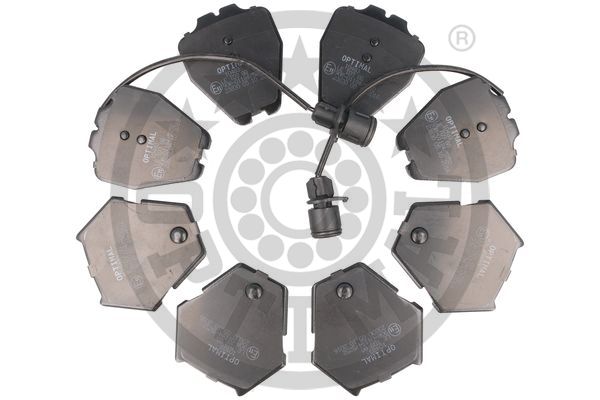Тормозные колодки дисковые FERODO арт. BP-10483