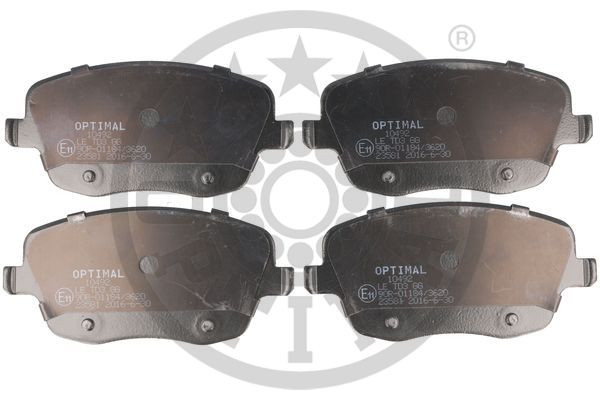 Тормозные колодки дисковые DELPHI арт. BP-10492