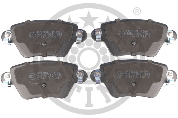Гальмівні колодки дискові FERODO арт. BP-10494