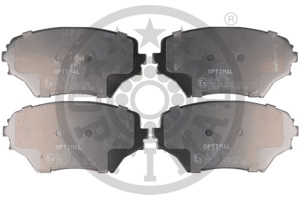 Тормозные колодки дисковые DELPHI арт. BP-10551