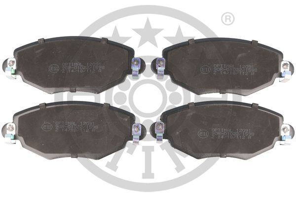 Тормозные колодки дисковые ICER арт. BP-12091