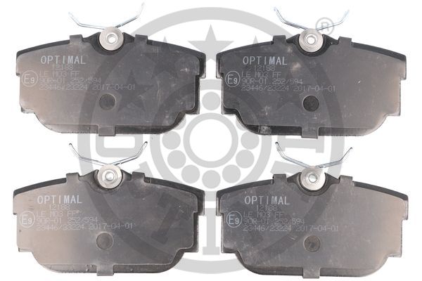 Тормозные колодки дисковые ICER арт. BP-12188