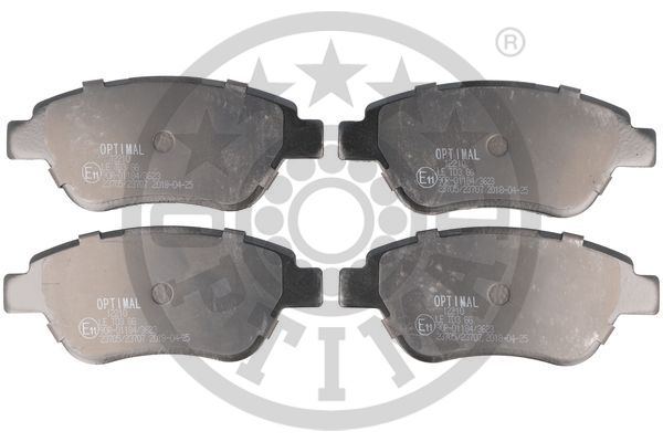 Тормозные колодки дисковые FEBI BILSTEIN арт. BP-12210