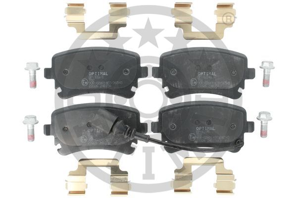 Тормозные колодки дисковые REMSA арт. BP-12241