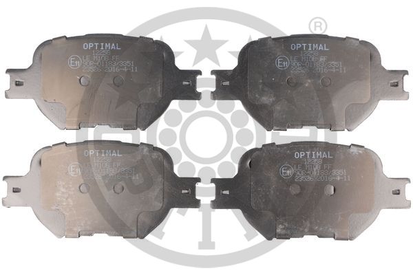 Тормозные колодки дисковые BLUE PRINT арт. BP-12258