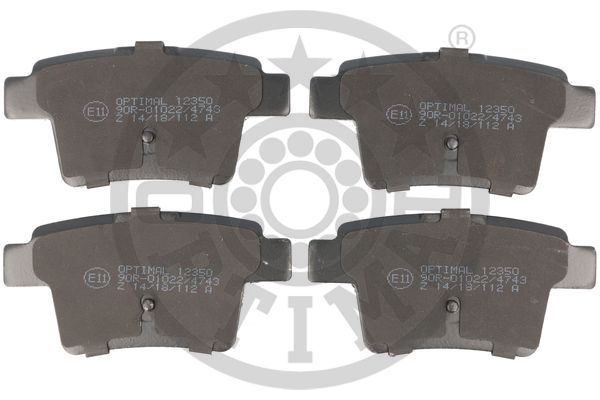 Тормозные колодки дисковые MEYLE арт. BP-12350