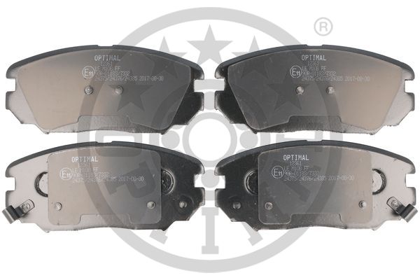 Тормозные колодки дисковые REMSA арт. BP-12361