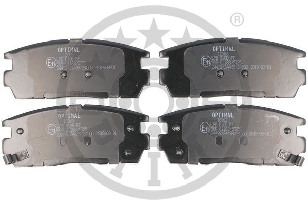Тормозные колодки дисковые METELLI арт. BP-12363