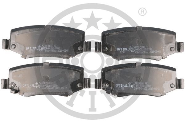 Гальмівні колодки дискові  арт. BP-12382