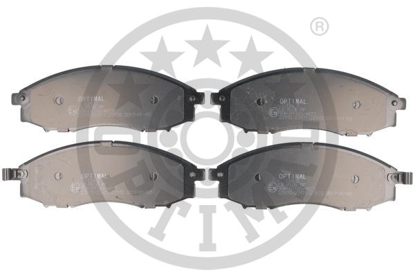 Тормозные колодки дисковые ICER арт. BP-12402