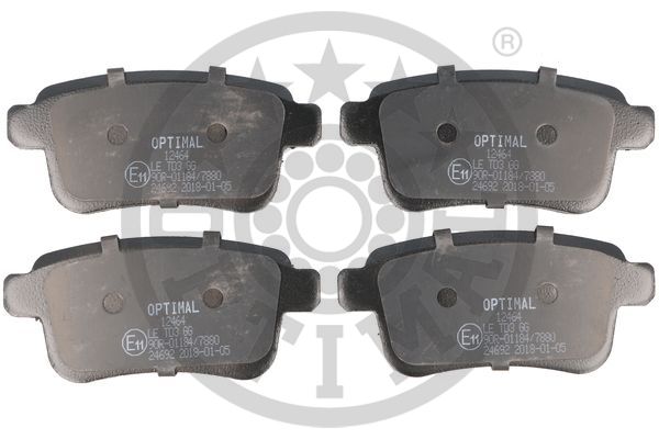 Гальмівні колодки дискові ICER арт. BP-12464