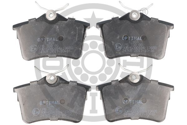 Тормозные колодки дисковые BREMBO арт. BP-12465