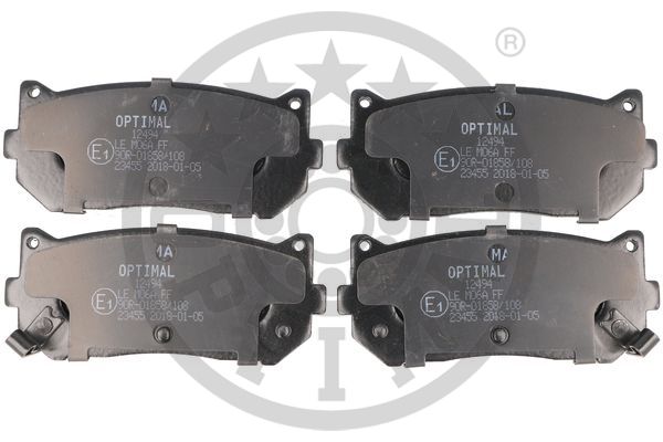 Тормозные колодки дисковые FERODO арт. BP-12494