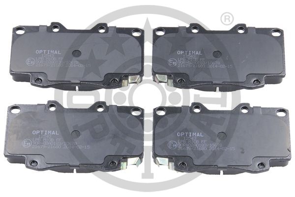 Тормозные колодки дисковые DELPHI арт. BP-12543