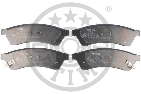 Тормозные колодки дисковые BREMBO арт. BP-12564