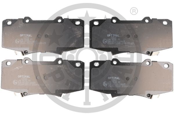 Тормозные колодки дисковые A.B.S. арт. BP-12602