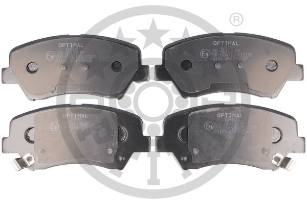 Тормозные колодки дисковые ICER арт. BP-12605