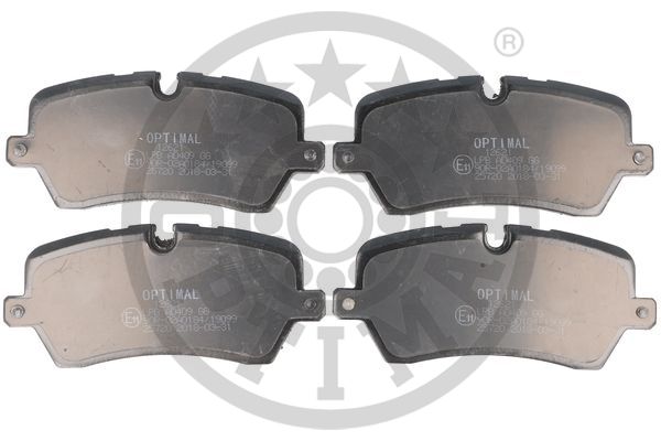 Тормозные колодки дисковые DELPHI арт. BP-12621