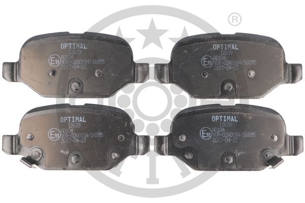 Тормозные колодки дисковые  арт. BP-12639