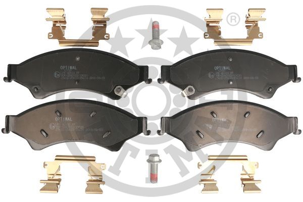 Тормозные колодки дисковые DELPHI арт. BP-12700
