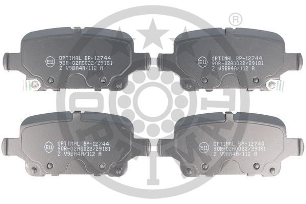 Тормозные колодки дисковые ATE арт. BP-12744