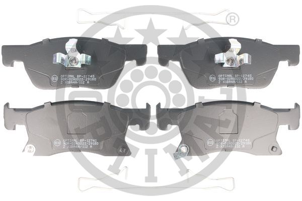 Тормозные колодки дисковые ICER арт. BP-12745