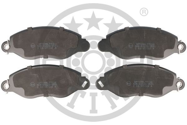Тормозные колодки дисковые ATE арт. BP-77212