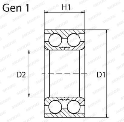 Комплект подшипника ступицы колеса SKF арт. FD-WB-11217