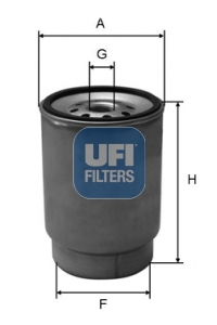 Паливний фільтр HENGST FILTER арт. 24.035.01