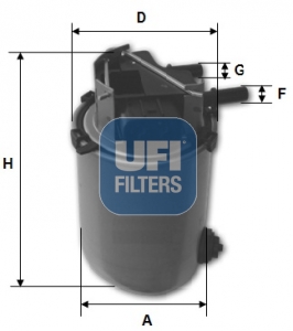 Топливный фильтр FEBI BILSTEIN арт. 24.061.01