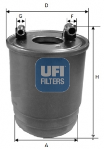 Топливный фильтр WIX FILTERS арт. 24.111.00