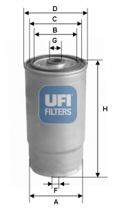 Топливный фильтр WIX FILTERS арт. 24.379.01