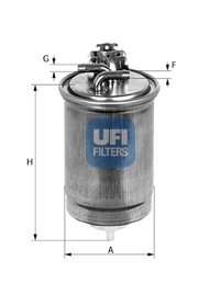 Топливный фильтр MANN-FILTER арт. 24.391.00