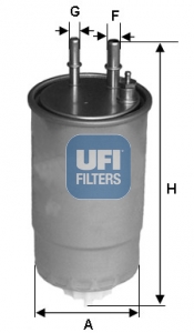 Топливный фильтр FIAT арт. 24.ONE.0B