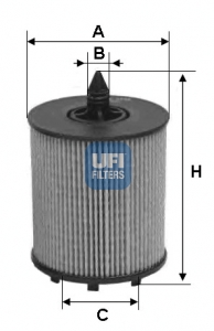 Масляный фильтр MAHLE арт. 25.024.00