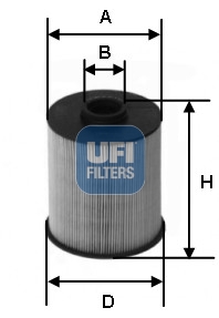Топливный фильтр WIX FILTERS арт. 26.077.00