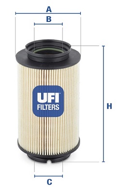 Топливный фильтр CLEAN FILTERS арт. 26.014.00