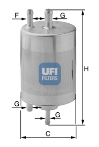 Топливный фильтр MANN-FILTER арт. 31.834.00