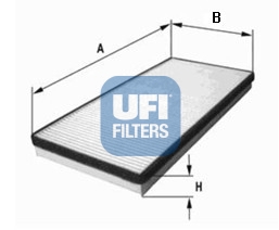 Фильтр салона MFILTER арт. 53.083.00