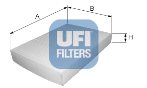 Фильтр салона FILTRON арт. 53.136.00