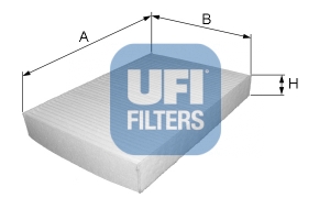 Фильтр салона MANN-FILTER арт. 53.190.00