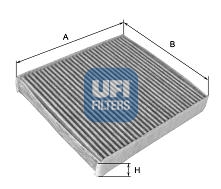 Фильтр салона MANN-FILTER арт. 54.158.00