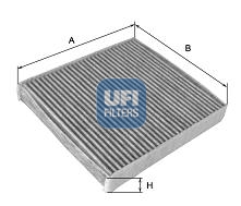 Фильтр салона MANN-FILTER арт. 54.221.00