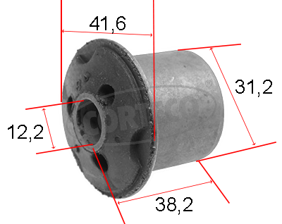 Сайлентблок рычага FEBI BILSTEIN арт. 21652773