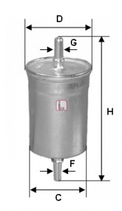 Топливный фильтр BOSCH арт. S 1844 B