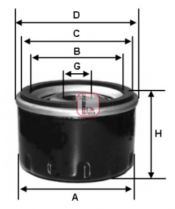 Масляный фильтр KNECHT арт. S2210R