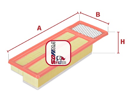 Воздушный фильтр CLEAN FILTERS арт. S 3477 A