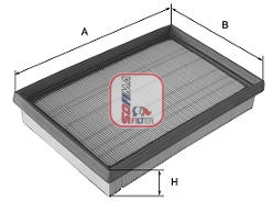 Фильтр воздушный Citroen Berlingo/C3/C4/Opel Combo/Peugeot 2008/208/3008/308/5008/Partner 1.2 13- PURFLUX арт. S 3718 A