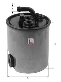 Топливный фильтр MFILTER арт. S 4005 NR